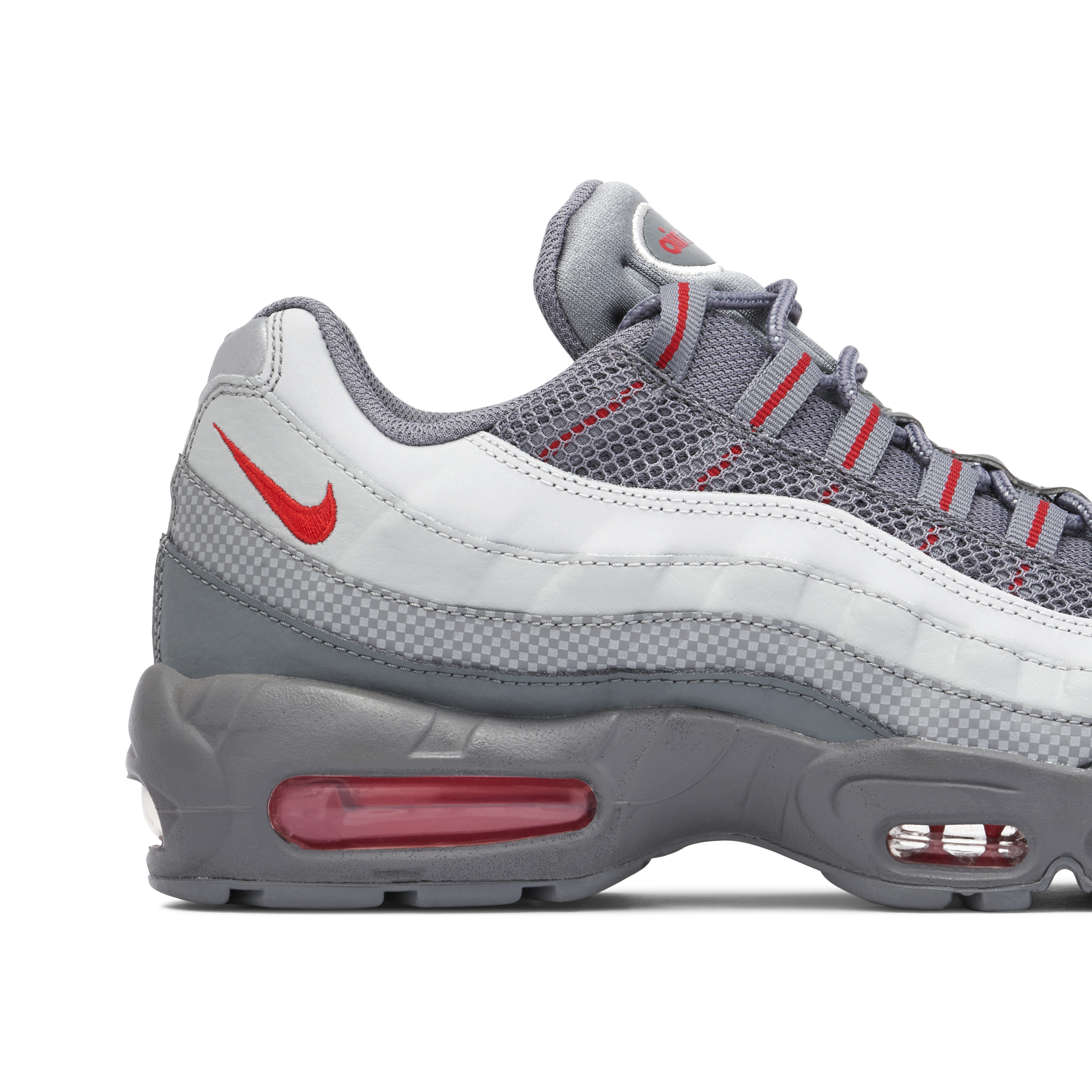 Nike Air Max 95 Essential Smoke Grey University Red | DM9104-002 | Laced