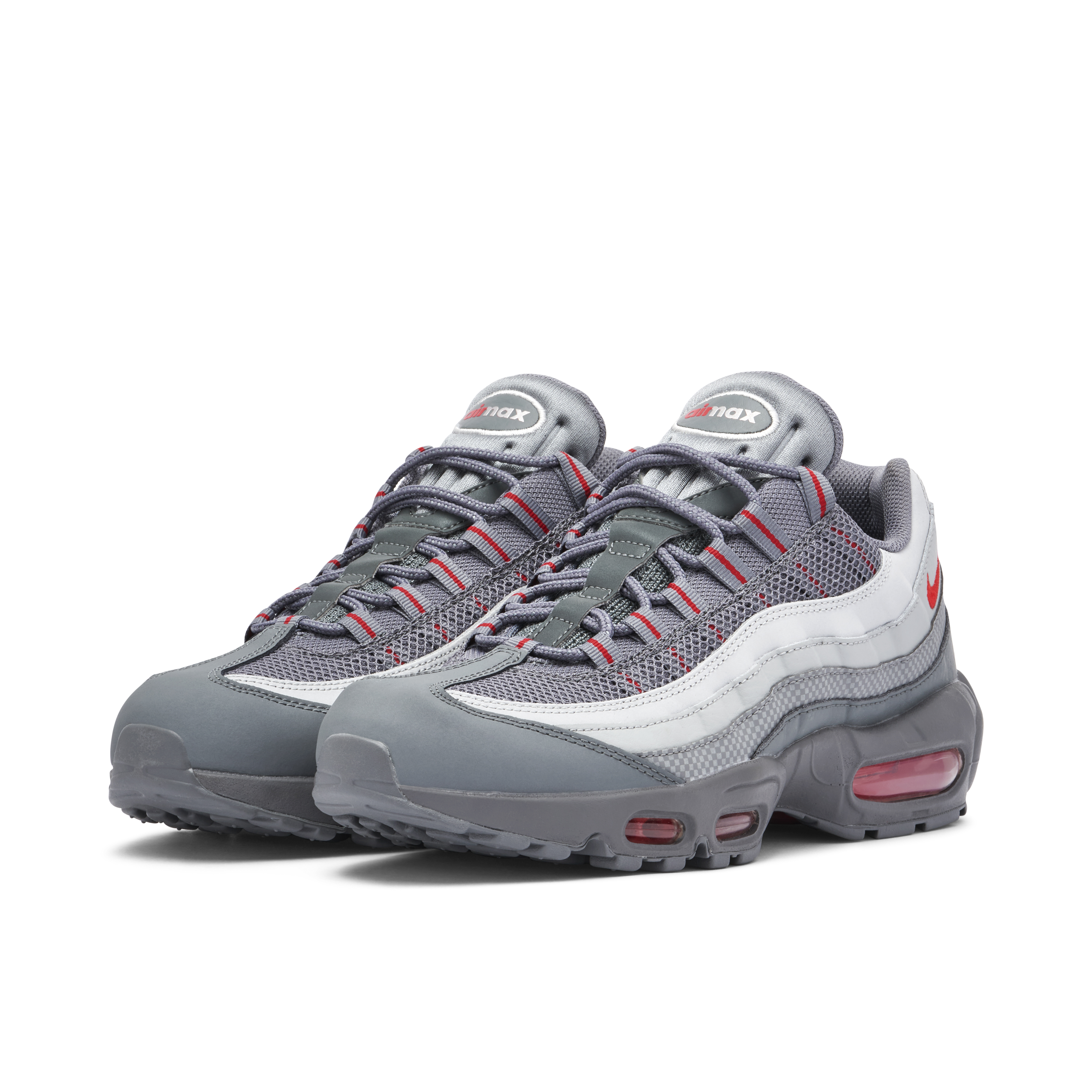 Nike Air Max 95 Essential Smoke Grey University Red | DM9104-002 | Laced