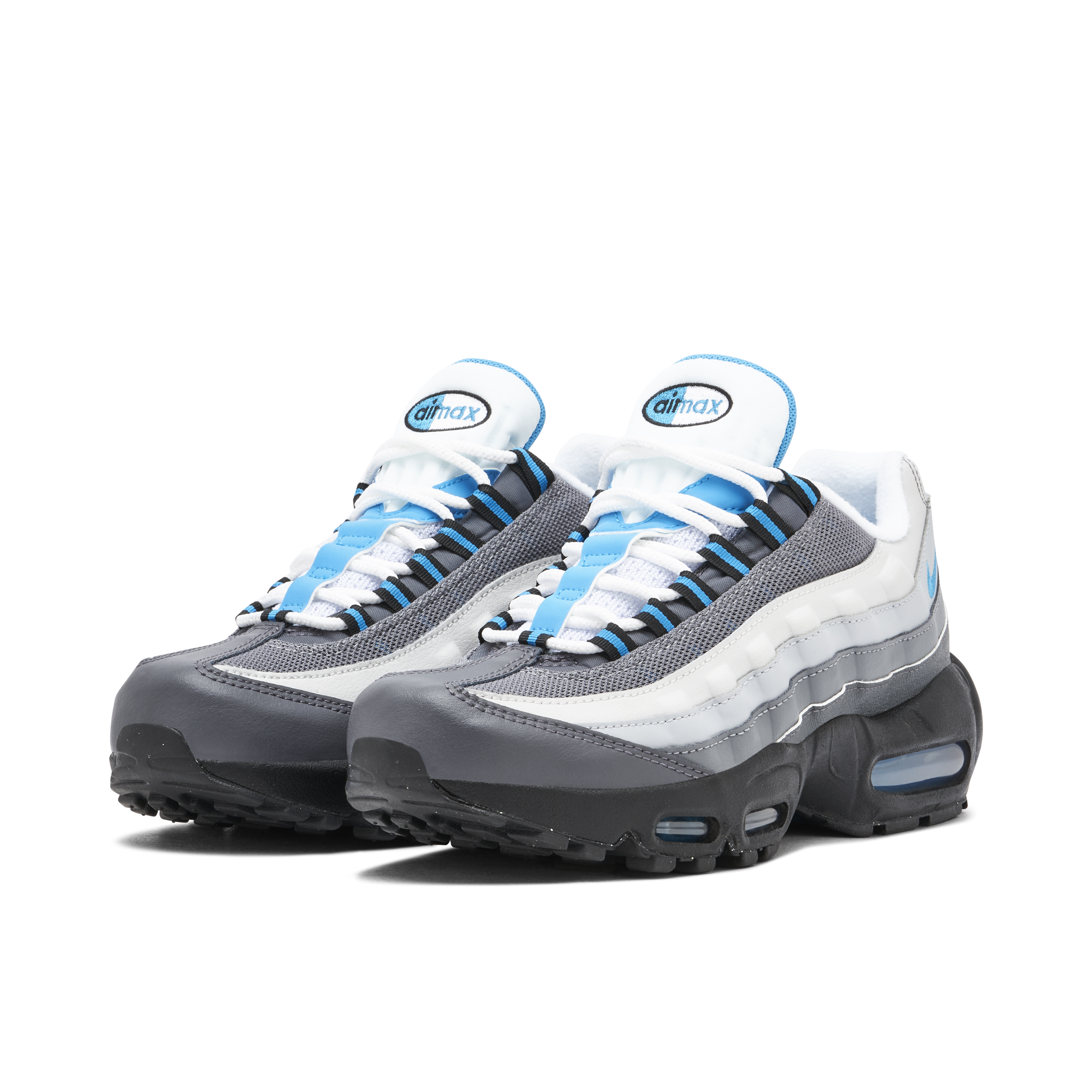 Nike Air Max 95 Recraft Grey Laser Blue GS | CJ3906-002 | Laced