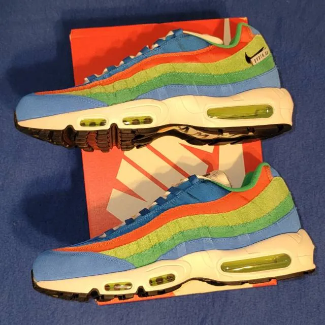 Nike air max 95 se running club light photo blue