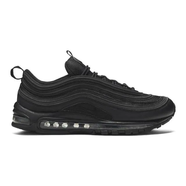 Nike air max 97 (triple black/ black/ black/ black) men us 8-13 bq4567-001