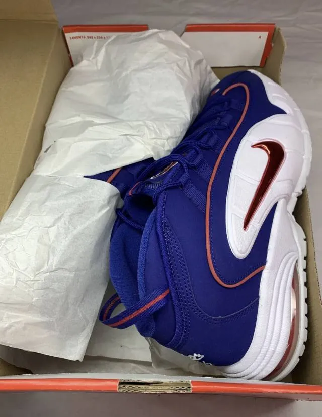 Nike air max penny usa deep royal blue gym red white