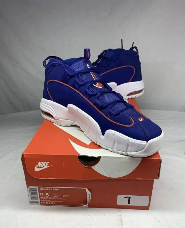 Nike air max penny usa deep royal blue gym red white