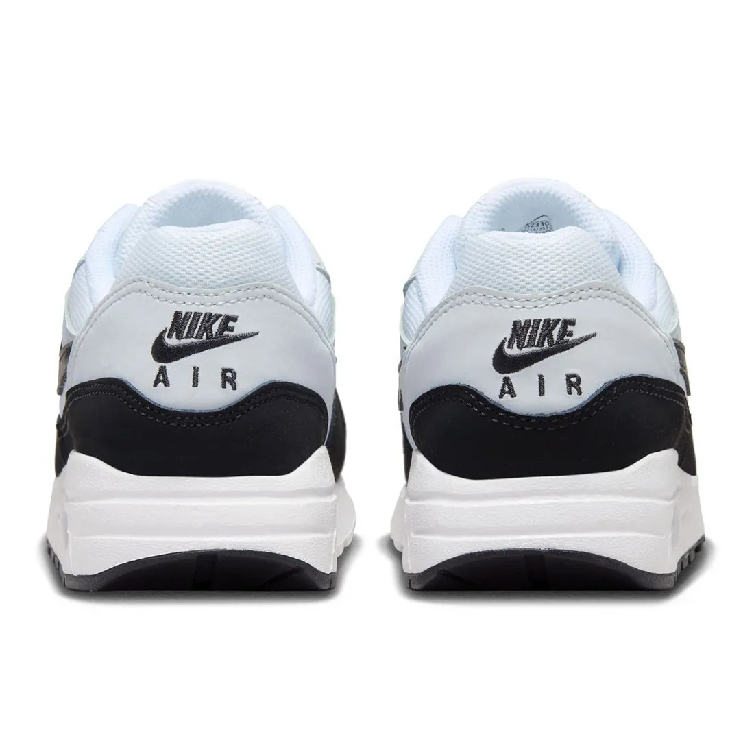 Nike Big Kids Air Max 1 (white / black-pure platinum)