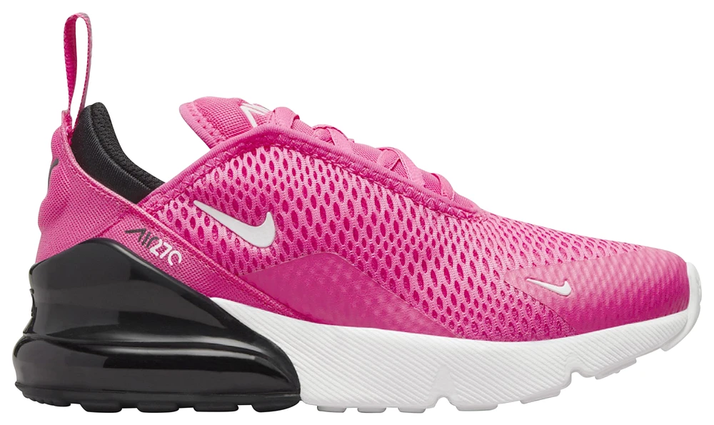 Nike Boys Air Max 270 - Boys' Preschool Shoes Laser Fuchsia/Summit White/Black