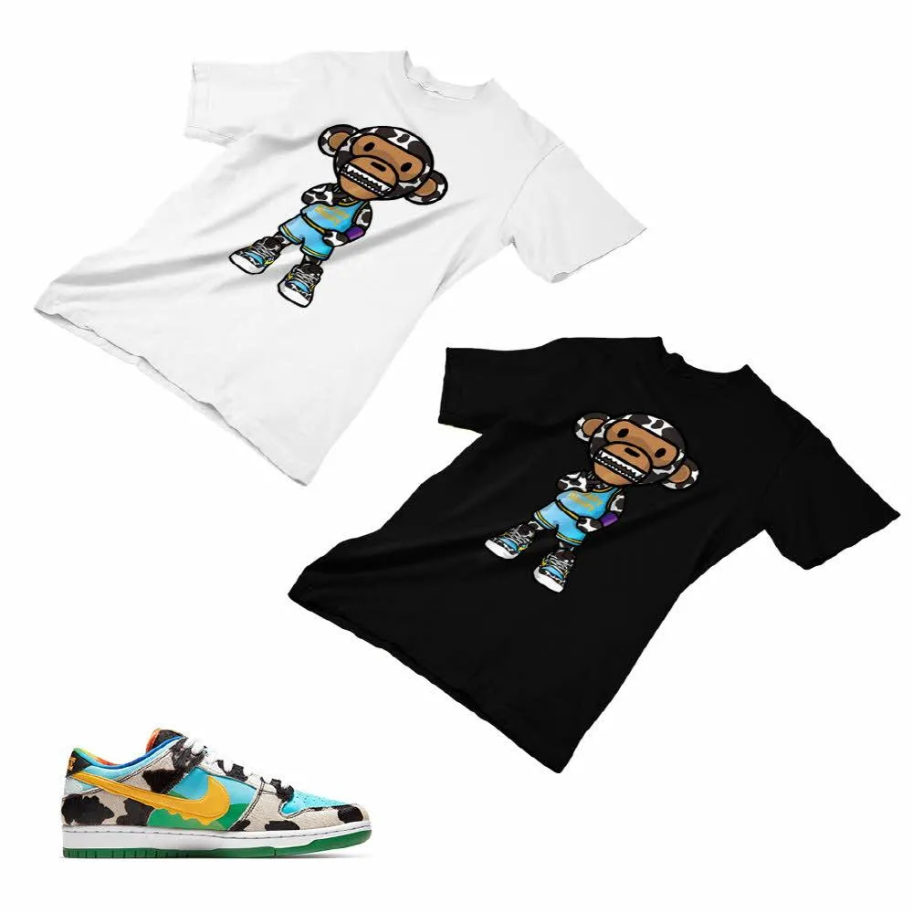 Nike Dunk Ben Jerry’s Matching Custom Designed T shirt ND 1-2-6