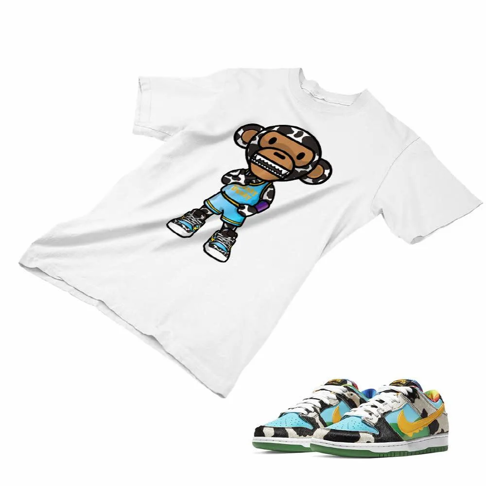 Nike Dunk Ben Jerry’s Matching Custom Designed T shirt ND 1-2-6