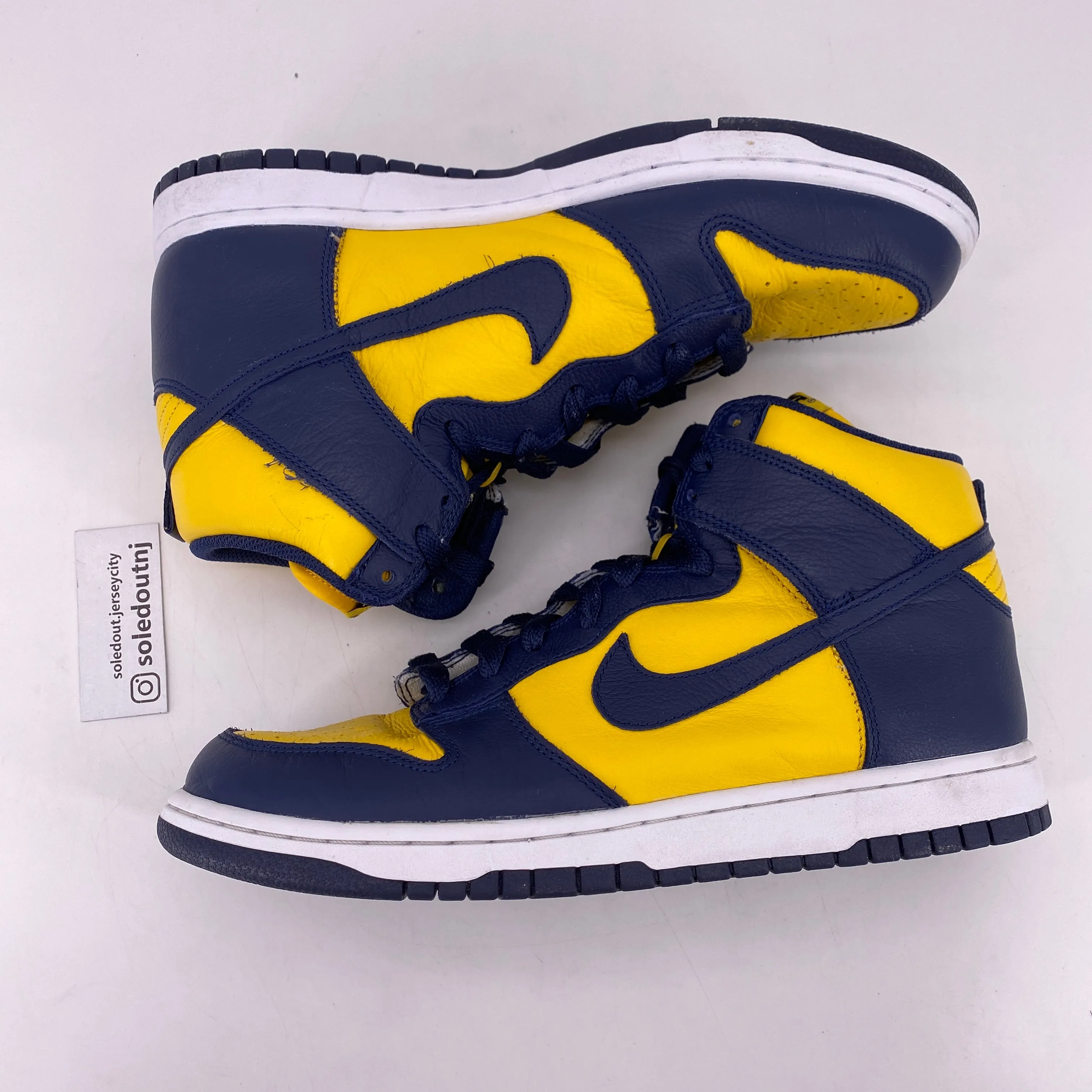 Nike Dunk High Michigan 2016 Used Size 10