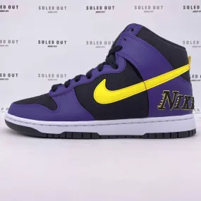 Nike Dunk High PRM Lakers 2021 New Size 13