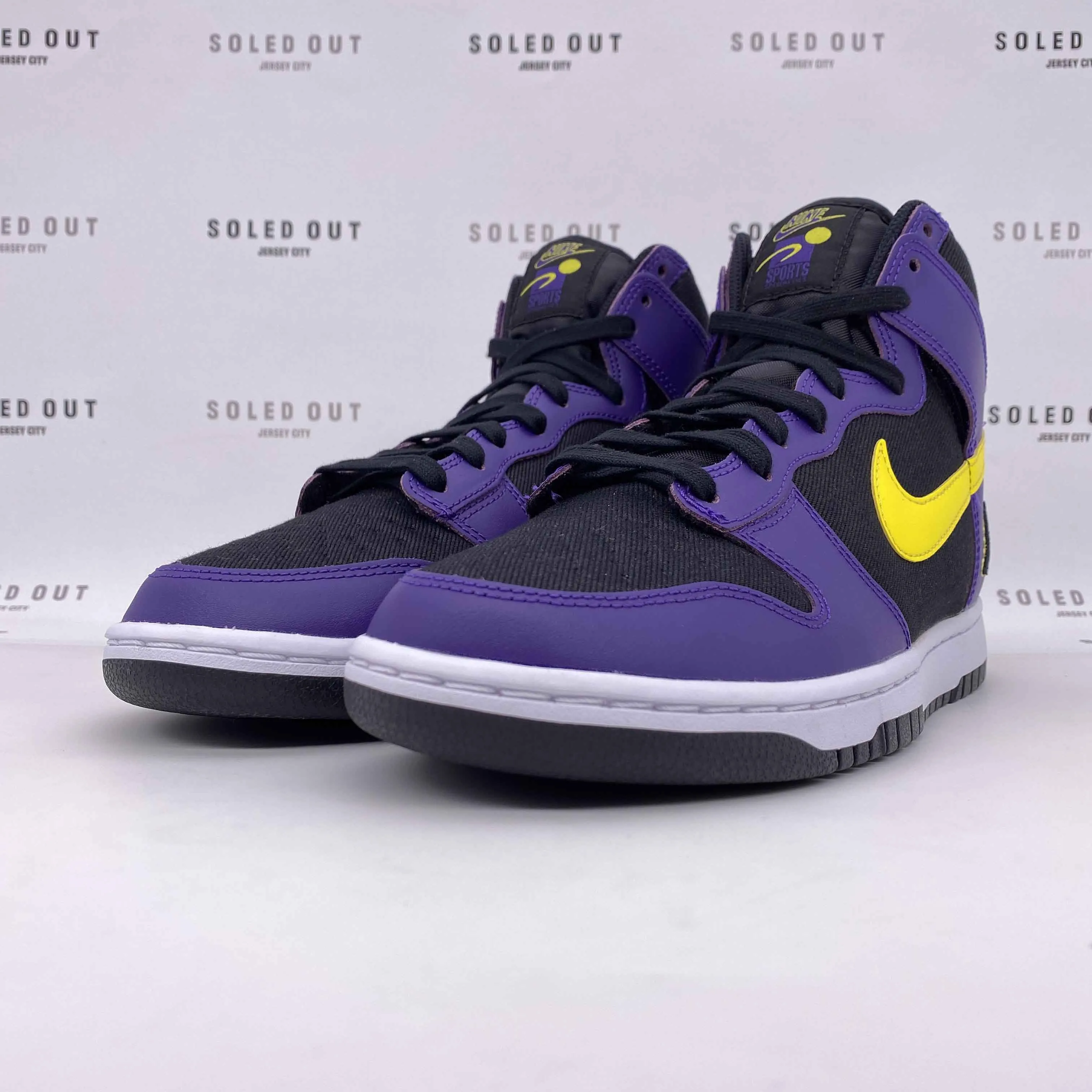 Nike Dunk High PRM Lakers 2021 New Size 13