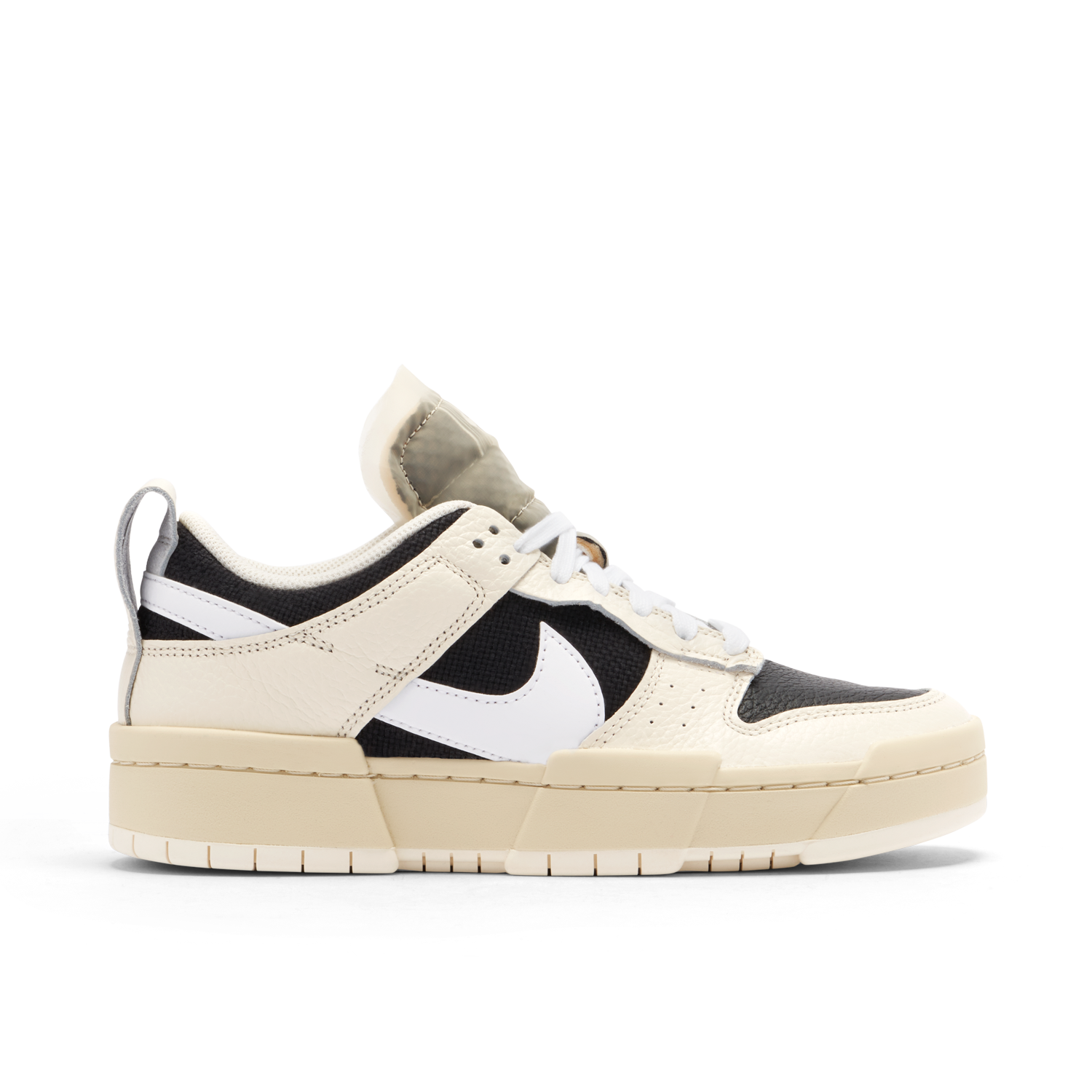 Nike Dunk Low Disrupt Ivory Black Womens | DD6620-001 | Laced