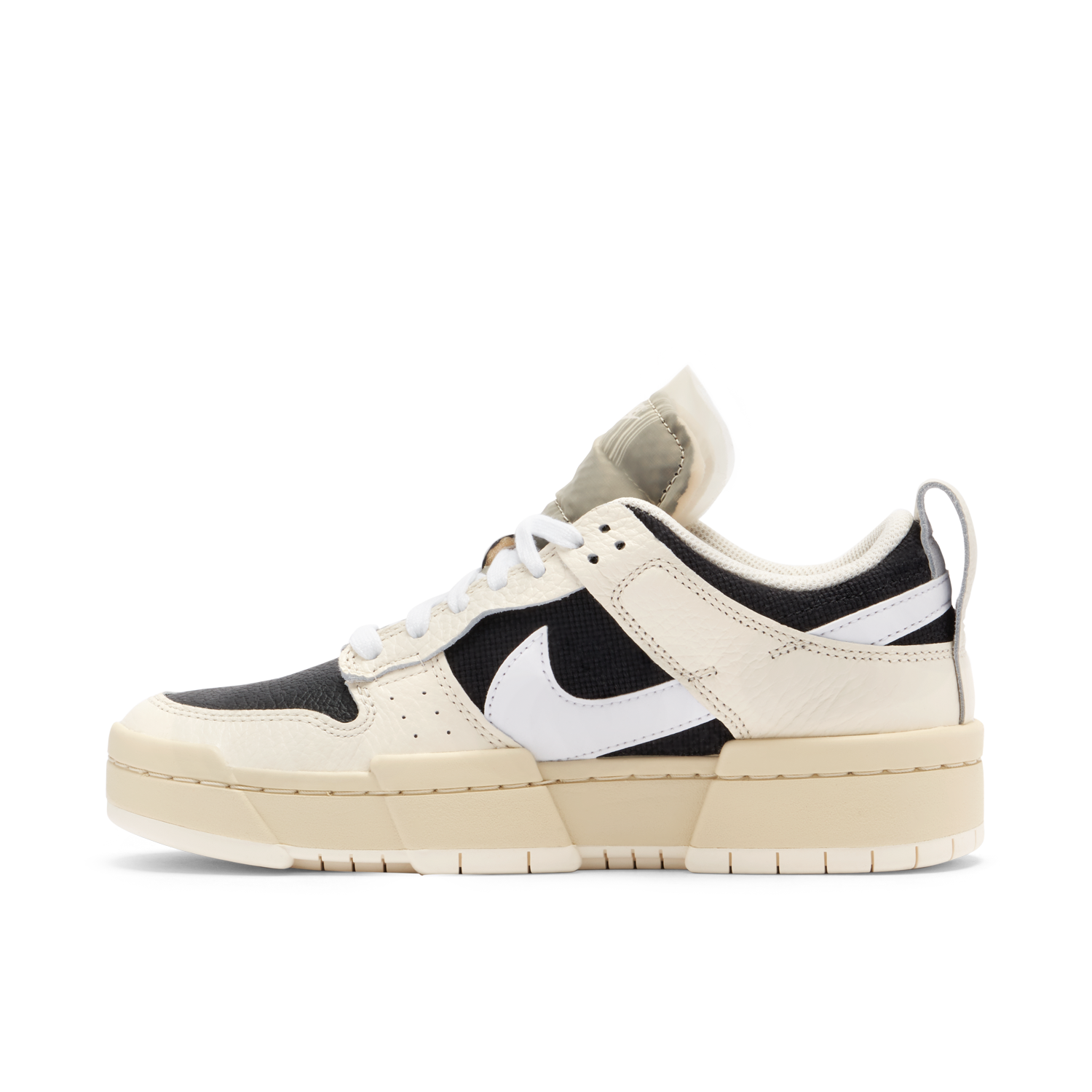 Nike Dunk Low Disrupt Ivory Black Womens | DD6620-001 | Laced