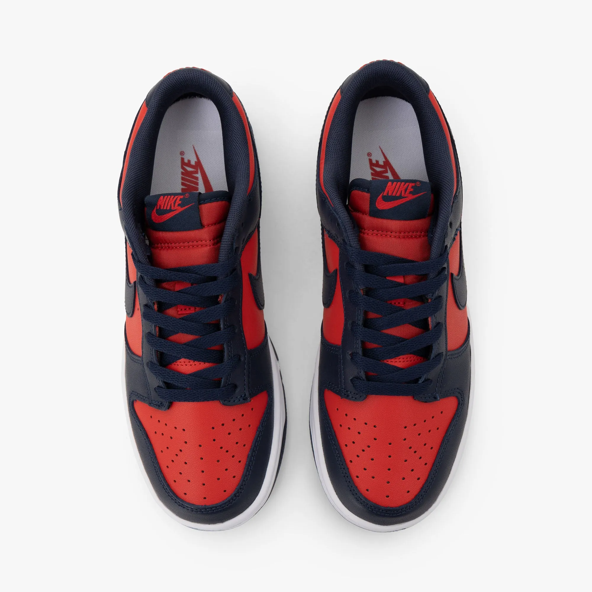 Nike Dunk Low Retro University Red / Obsidian - White