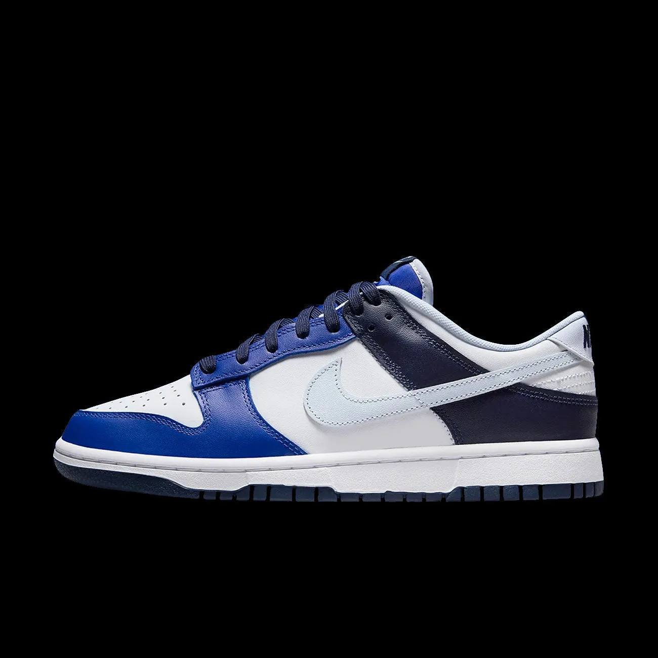 Nike Dunk Low (White/Football Grey-Game Royal)