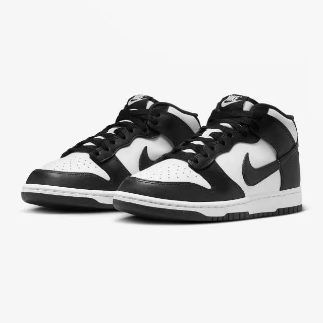 Nike dunk mid (panda/ white/ black/ white/ black) men us 8-13 fq8784-100