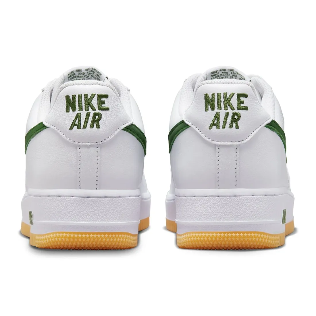 Nike Men Air Force 1 Low Retro Qs (white / forest green-gum yellow)