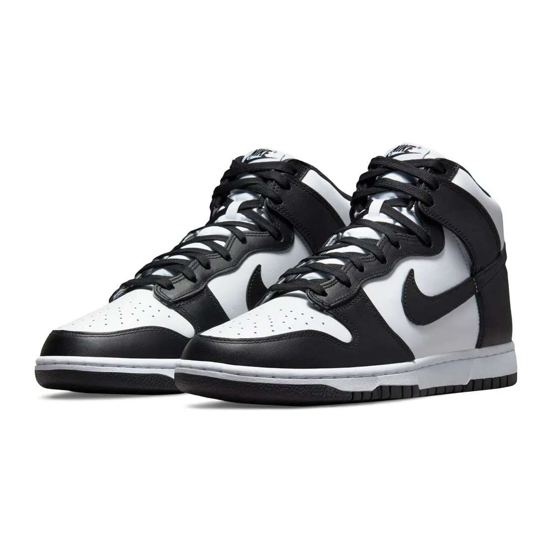 Nike Men Dunk High Retro (white / black-total orange)