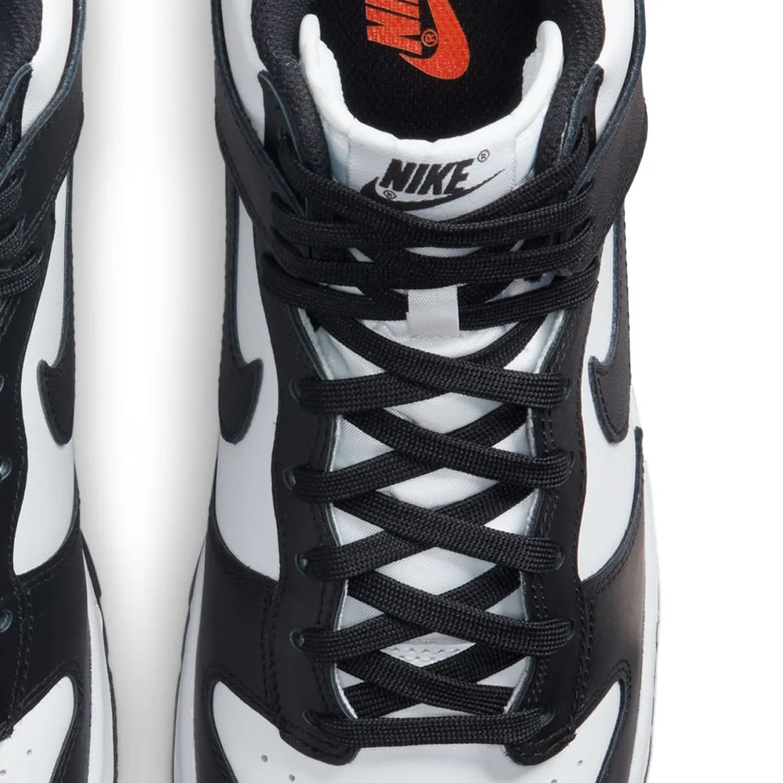 Nike Men Dunk High Retro (white / black-total orange)