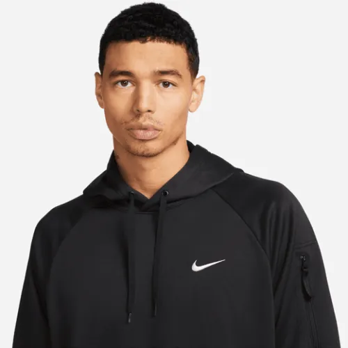 Nike Therma-FIT Pullover  Bring the heat to your cold weather workout. In the Therma-FIT Pullover, supersoft fleece keeps the co