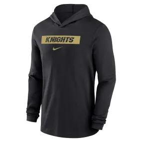 Nike UCF Knights Black Sideline Hoodie Performance Long Sleeve T-Shirt