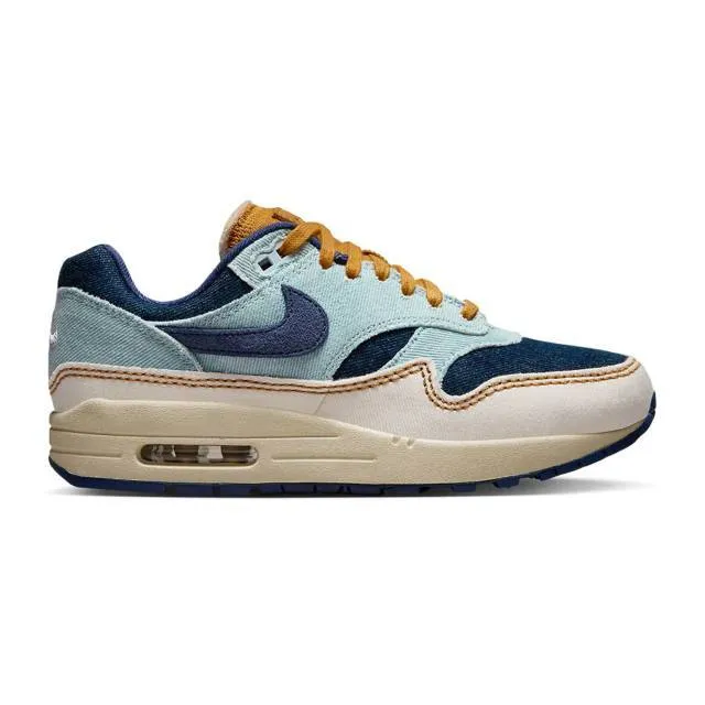 Nike Women's Air Max 1 '87 (Aura/ Blue/ Aura/ Midnight N...