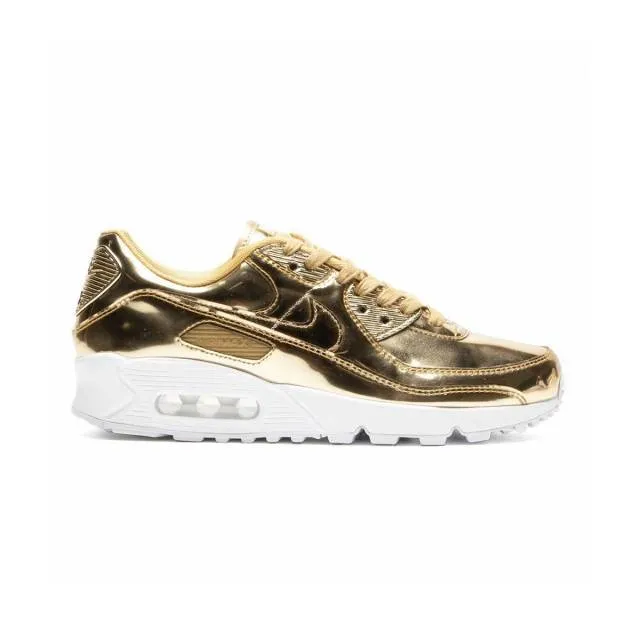 Nike women's air max 90 (metallic gold/ club gold) sizes 6-10 cq6639-700