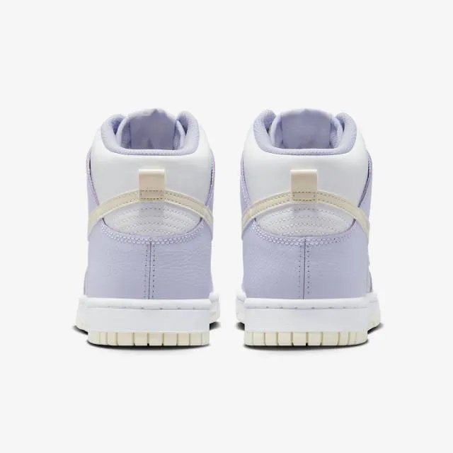 Nike women's dunk high (oxygen purple/ white/ coconut milk/ oxygen purple) sizes 6-10 fn3504-100