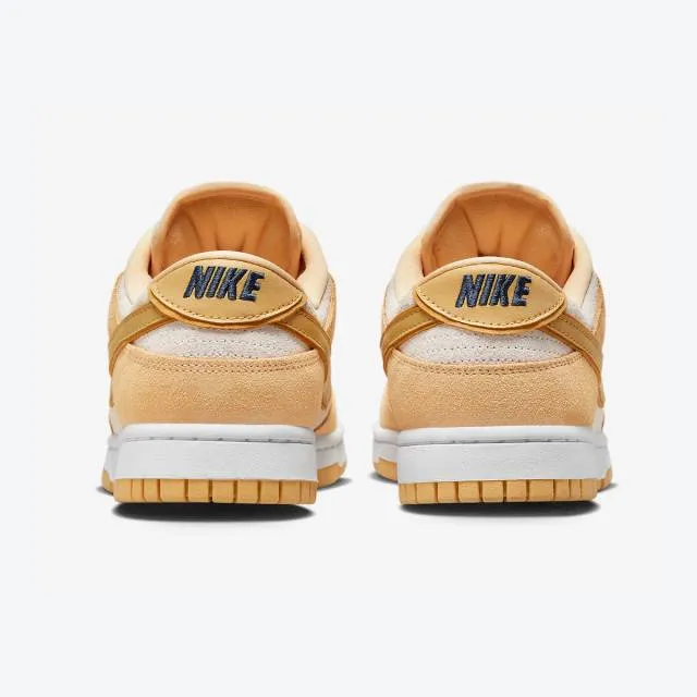 Nike women's dunk low (celestial gold suede/ tan/ celestial gold/ wheat gold/ sail/ gold suede/ midn