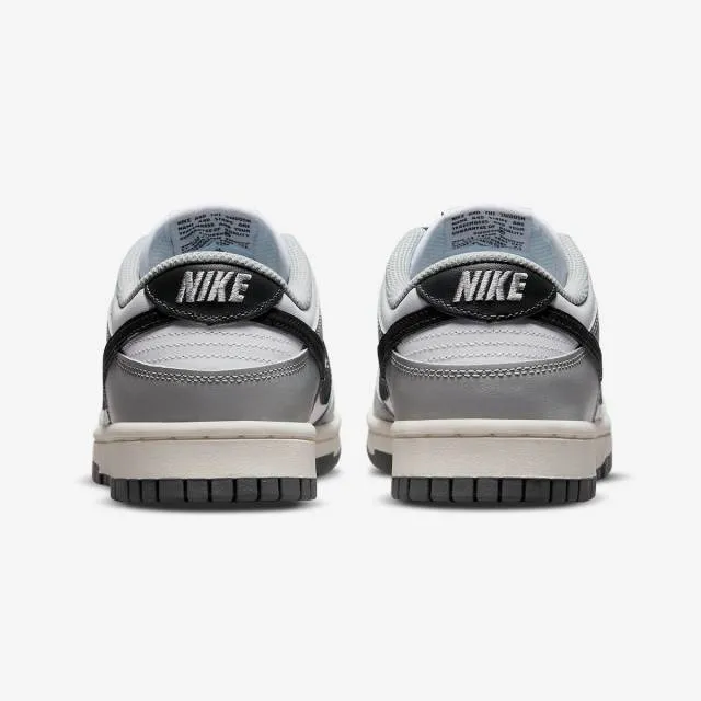 Nike women's dunk low (light smoke grey/ white/ black) sizes 6-10 dd1503-117