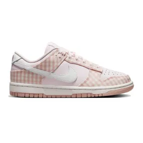 Nike Women's Dunk Low (Pink Gingham/ Pearl Pink/ Pink Ox...