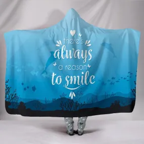 NP Reason To Smile Hooded Blanket