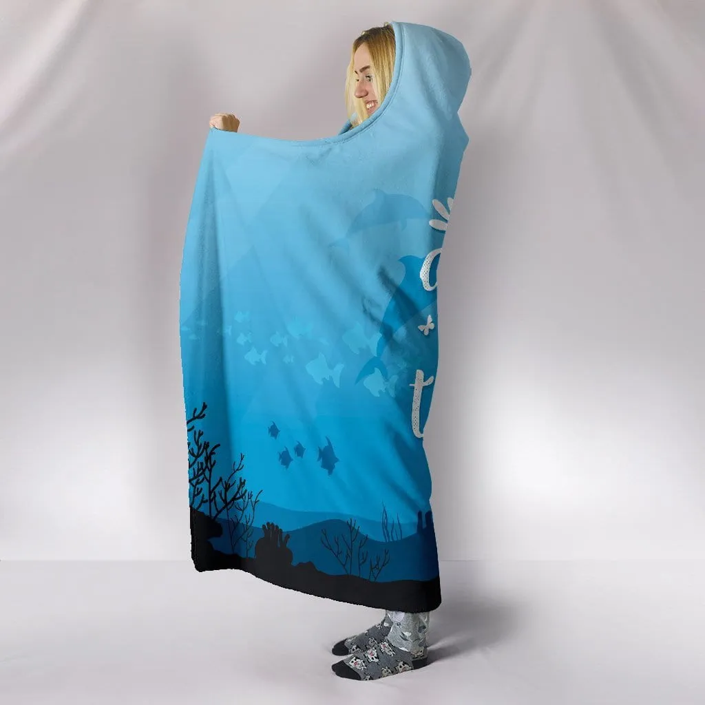 NP Reason To Smile Hooded Blanket