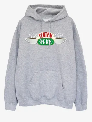 NW2 Friends Central Perk Heather Grey Printed Hoodie | Women | George at ASDA