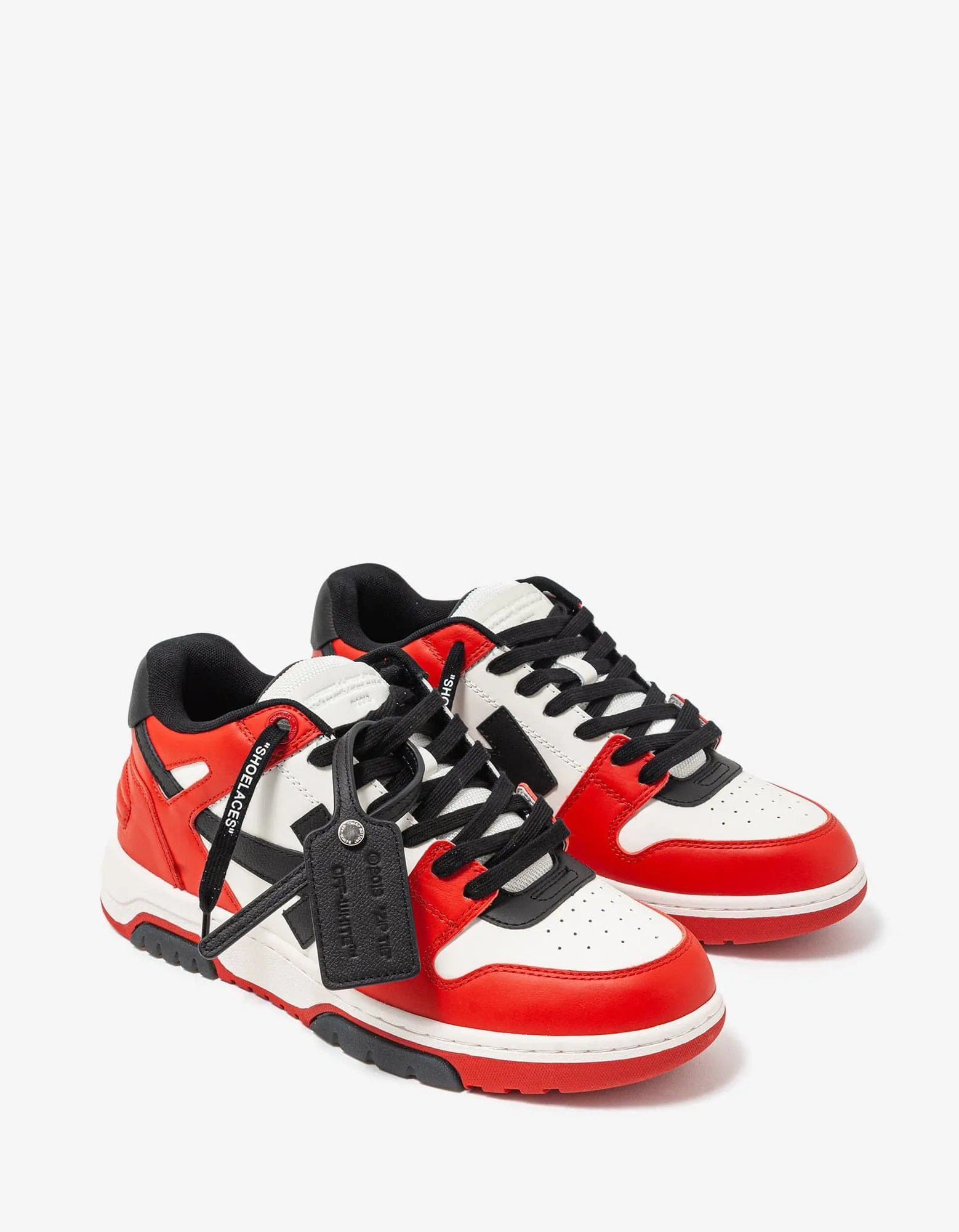 Off-White Out Of Office Red & Black Trainers