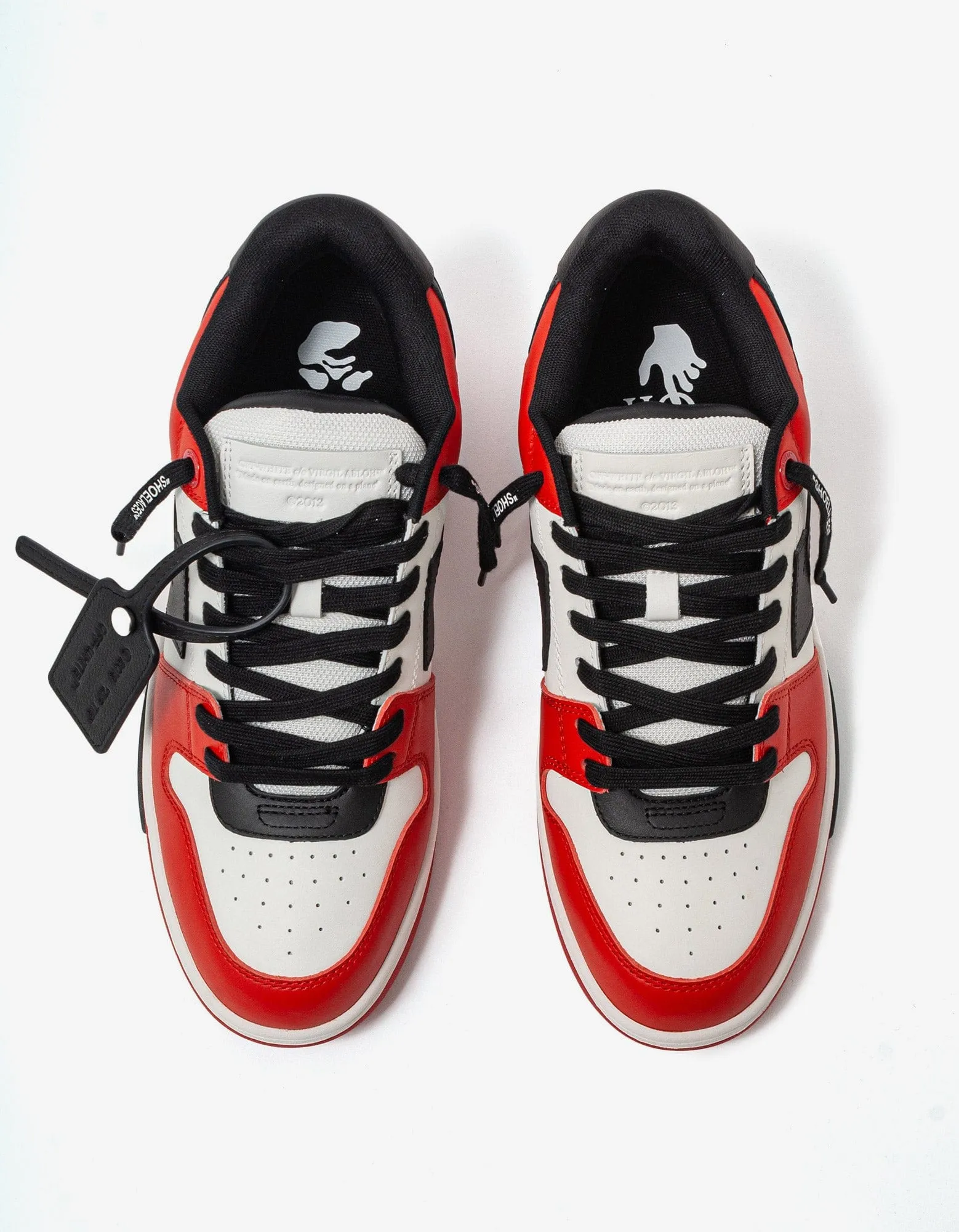 Off-White Out Of Office Red & Black Trainers