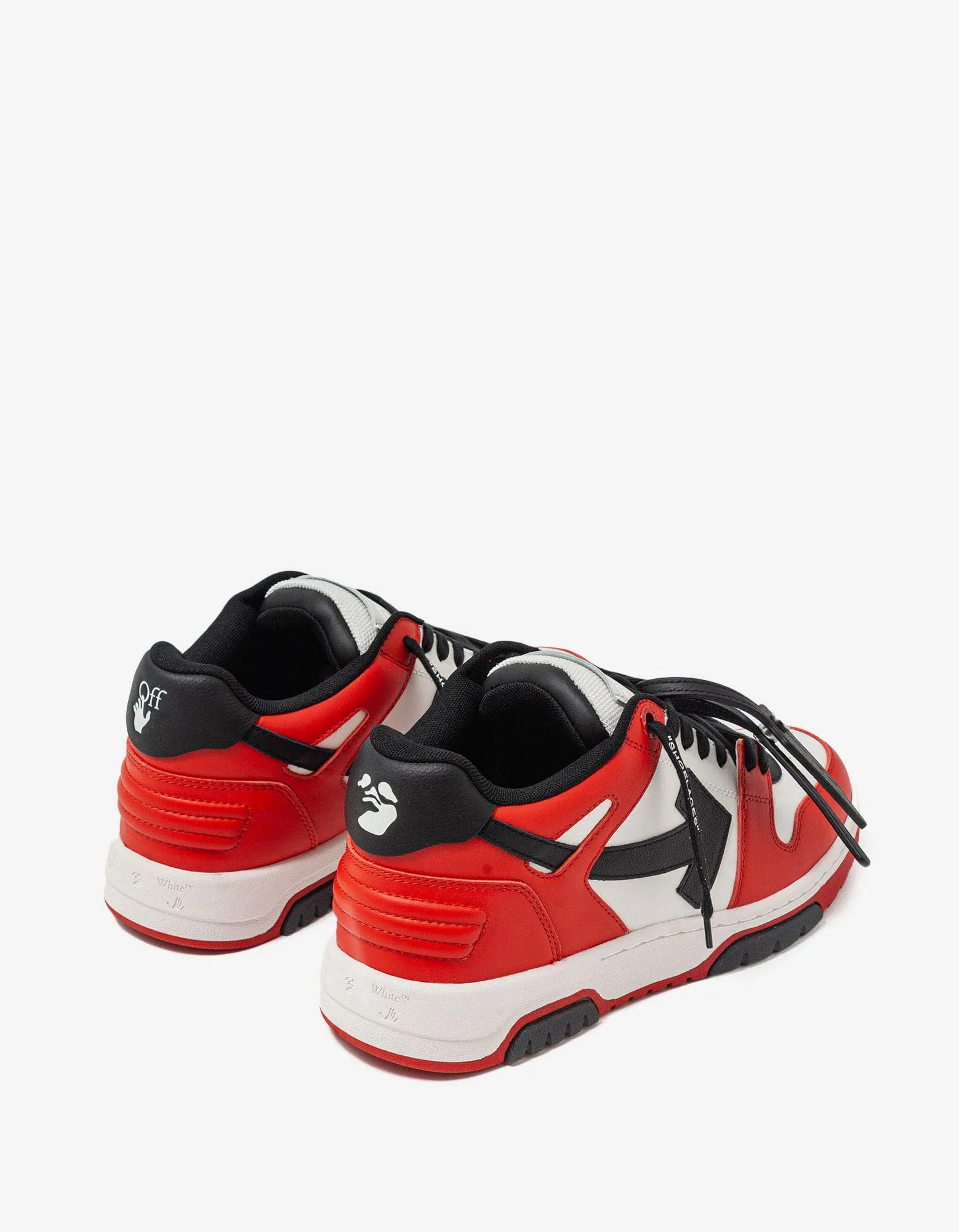 Off-White Out Of Office Red & Black Trainers