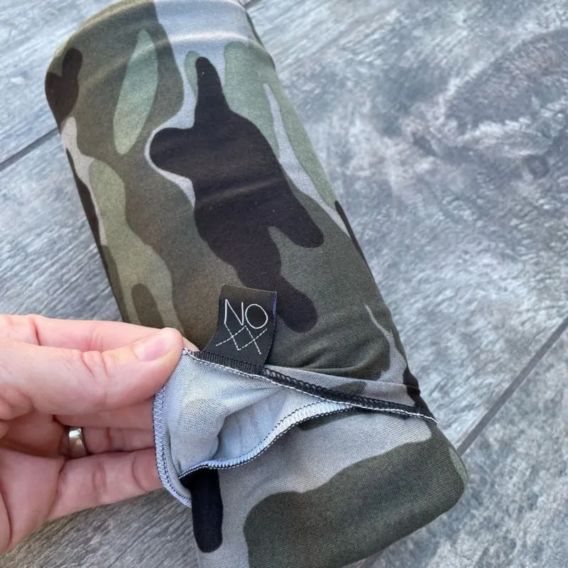 Olive Camouflage | Swaddle/Baby Blanket