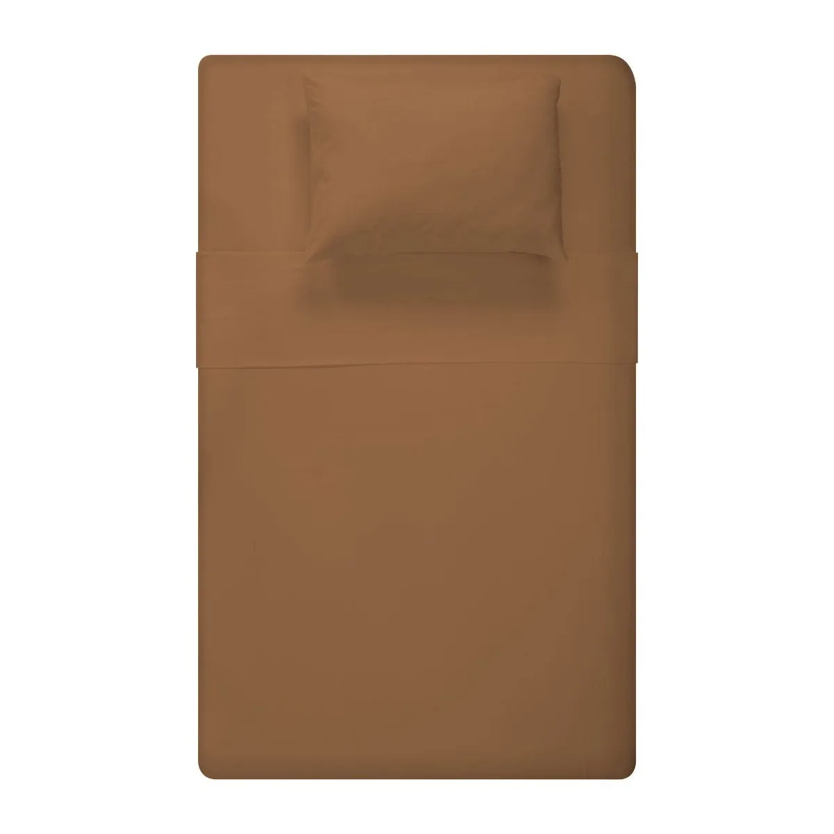 Origami Maison Flannel Double Sheet Set - Caramel  - Clement