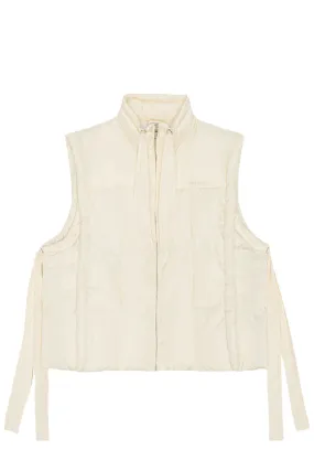 Oversized Padded Recycled Polyester Vest