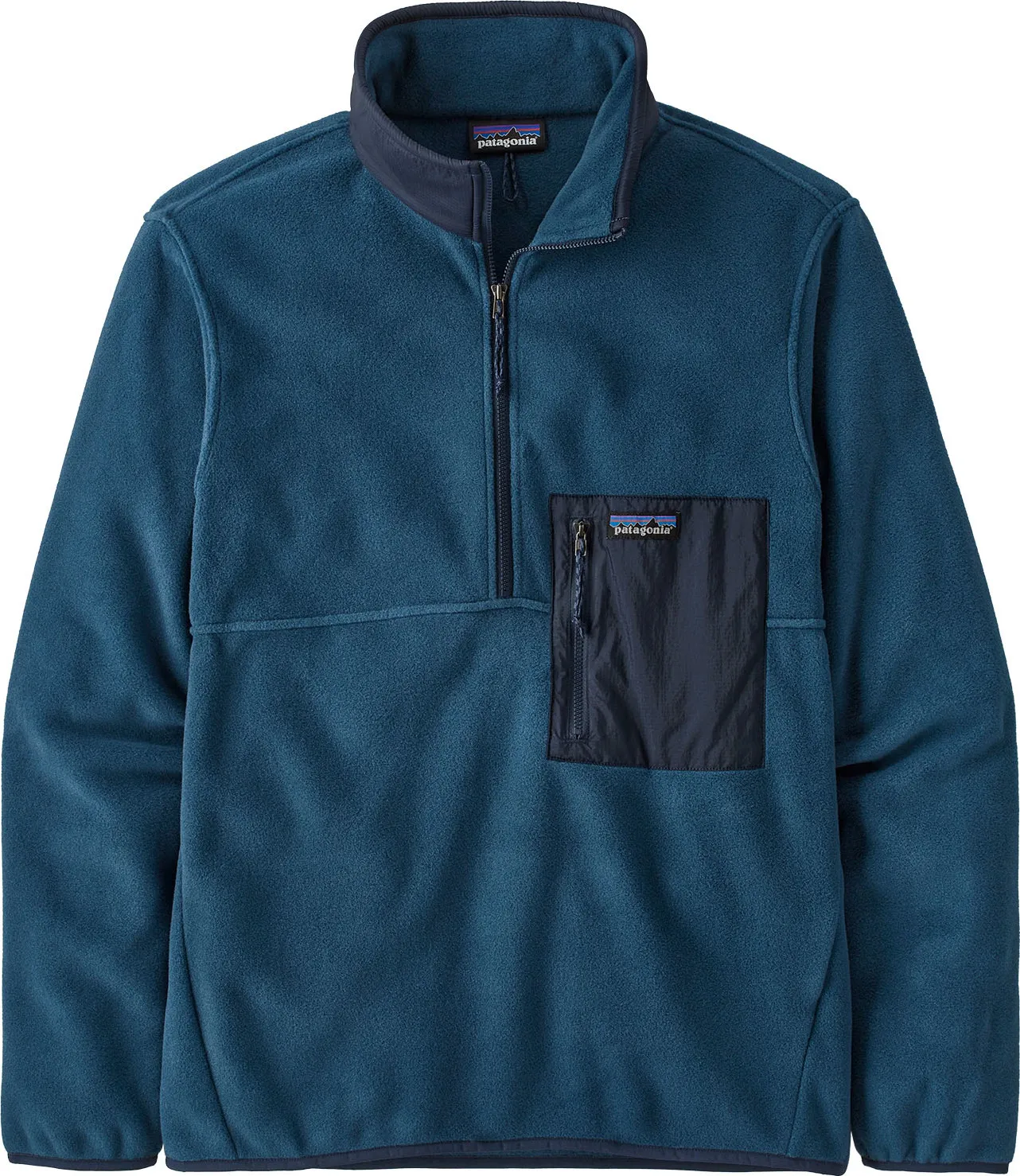 Patagonia Men's Microdini 1/2-Zip Pullover Tidepool Blue | Buy Patagonia Men's Microdini 1/2-Zip Pullover Tidepool Blu