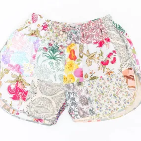 Patches Cotton Shorts