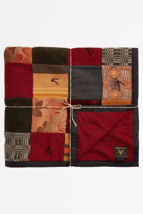 Patchwork Quilt - Red Multi