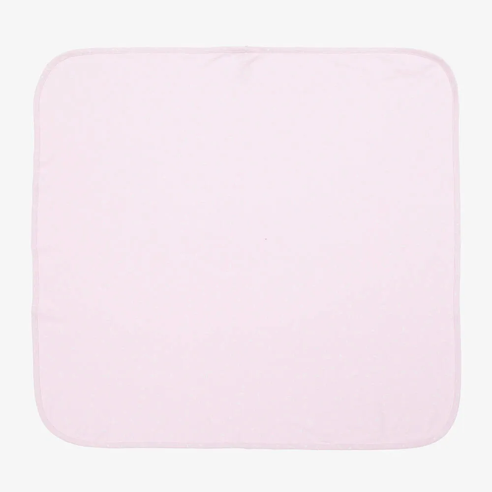 Pink Pima Cotton Crescent Moonlight Blanket (73cm)