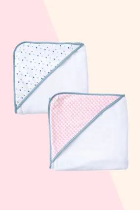 Pink Sail - Hooded Towels (Set of 2)