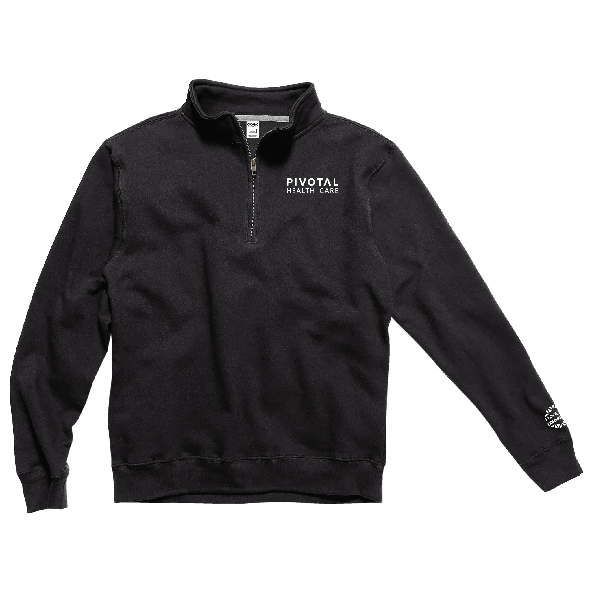 Pivotal Health Care Unisex 1/4 Zip Pullover