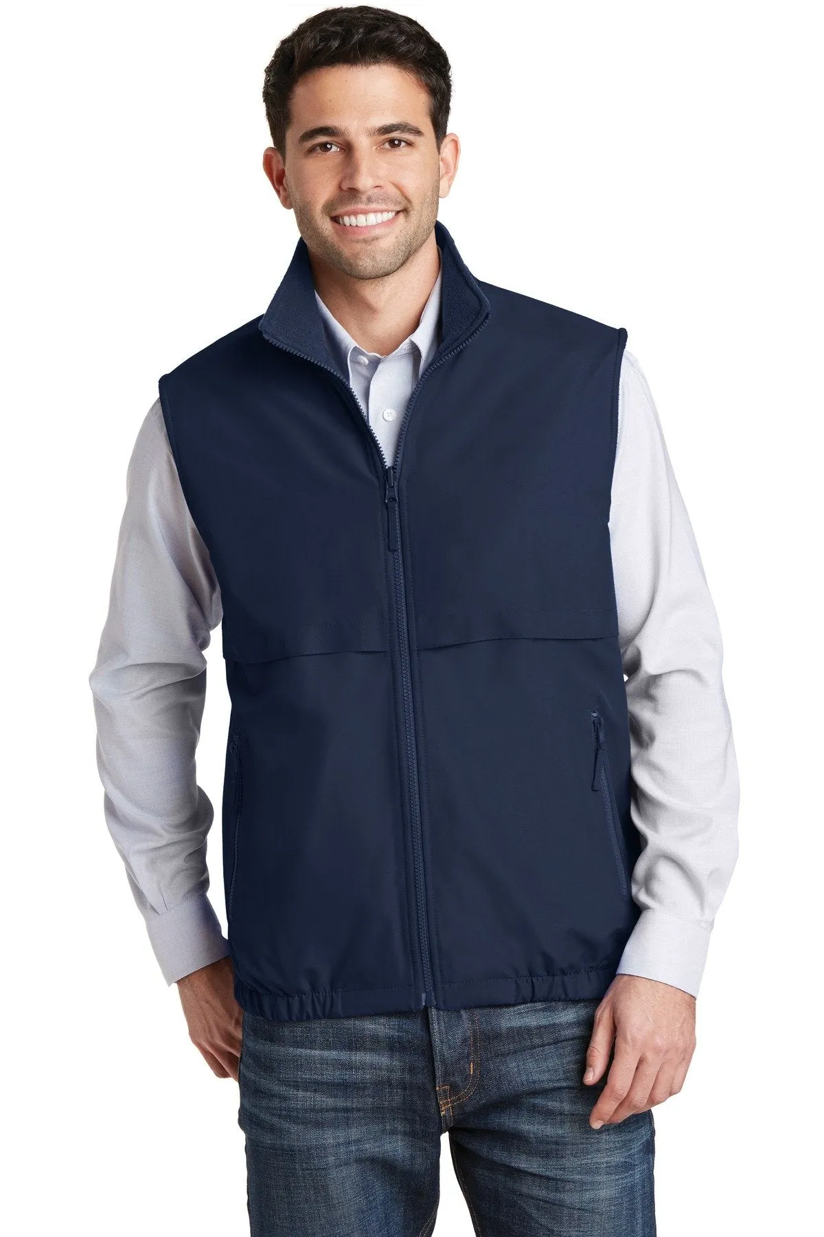 Port Authority Reversible Charger Vest J7490 True Navy