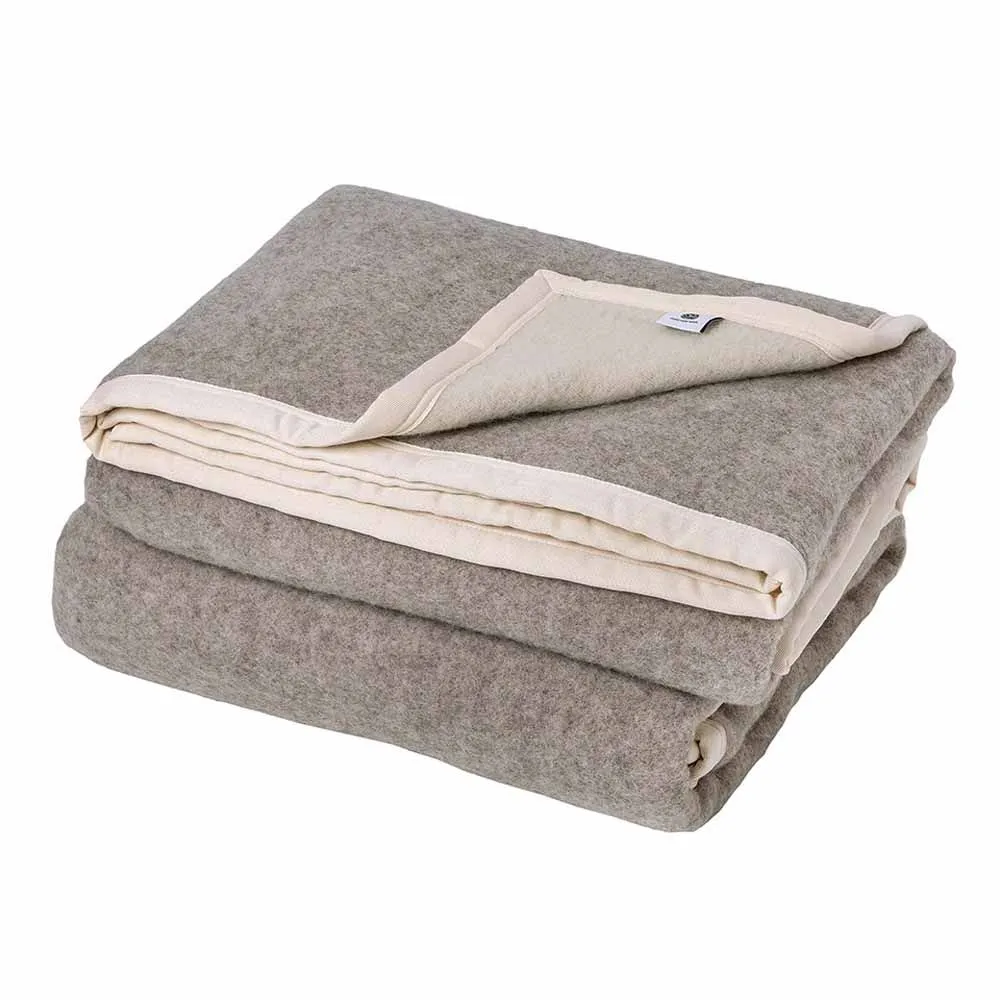 Poyet Motte Sant FE Blanket 100% Wool Blanket 500Gsm - Twin 72