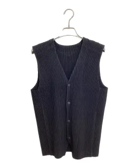 [Pre-owned] HOMME PLISSE ISSEY MIYAKE pleated vest HP53JE011