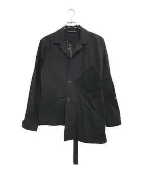 [Pre-owned] Y's Jacket with Cutwork Switching Design YN-J07-014