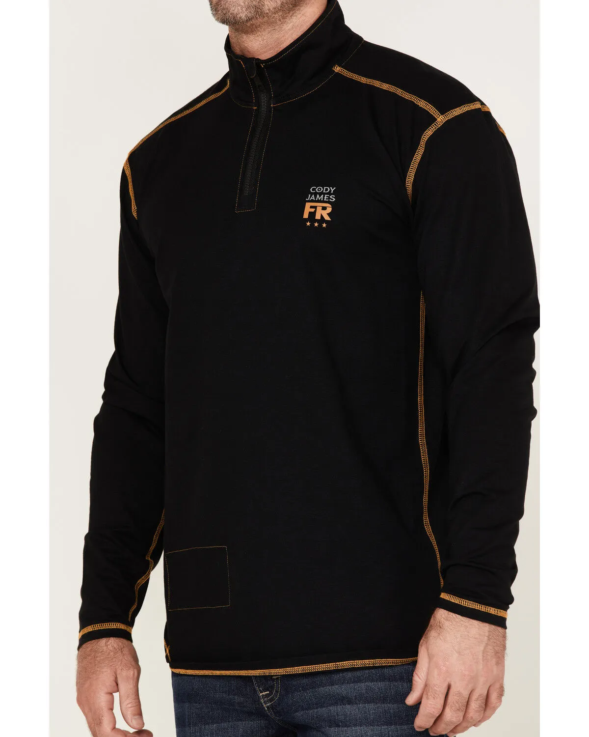 Product Name:  Cody James Men's FR Knit 1/4 Zip-Front Work Pullover